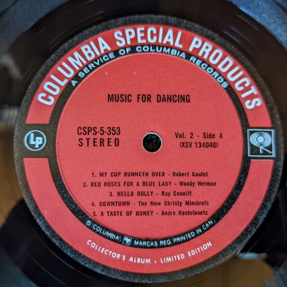 Vintage 5-Record Box Set – Music Blended . . . . Just For You - c 1960s - Picture 10 of 16